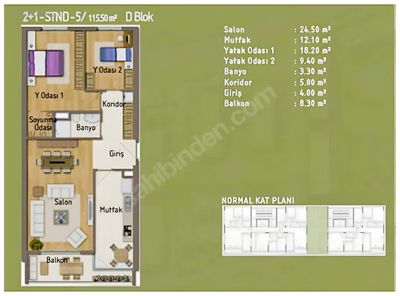 SURYAPI ADAPARK 3.ETAP 2+1 MİMARİ DEKORLU FULL PEYZAJ ŞEREFİYELİ — fotoğraf 23