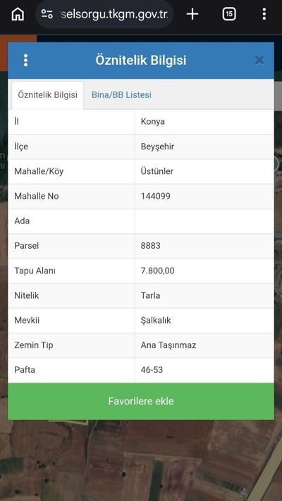 BEYŞEHİR KARABURUN PLAJINA 1 KM 7.800 M2 TARLA YATIRIMA UYGUN — fotoğraf 4