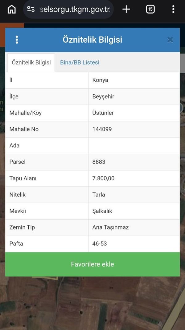 BEYŞEHİR KARABURUN PLAJINA 1 KM 7.800 M2 TARLA YATIRIMA UYGUN — fotoğraf 4