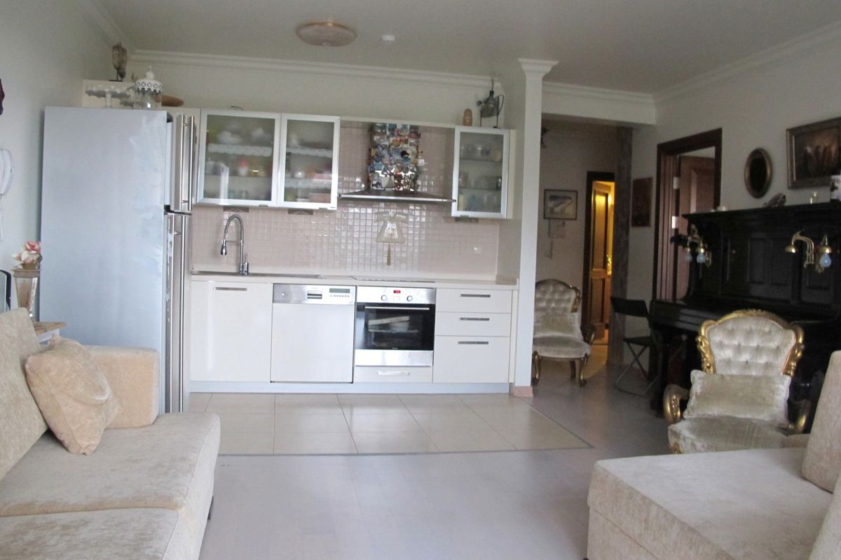 RAPSODİ EVLERİ 1+1 SATILIK BAHÇELİ ŞEREFİYELİ DAİRE*SERPİL ÇINAL